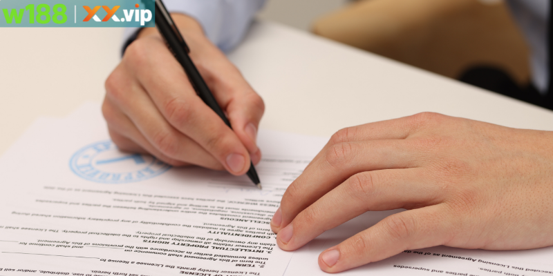 Các giấy phép hoạt động W188 đang sở hữu